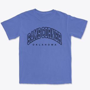 Sams Corner Oklahoma Inline Premium Heavyweight T-shirt