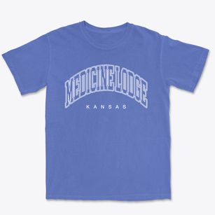 Medicine Lodge Kansas Inline Premium Heavyweight T-shirt