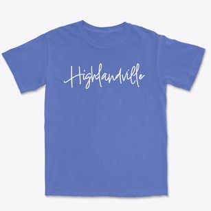 Highlandville Missouri Freestyle Premium Heavyweight T-shirt