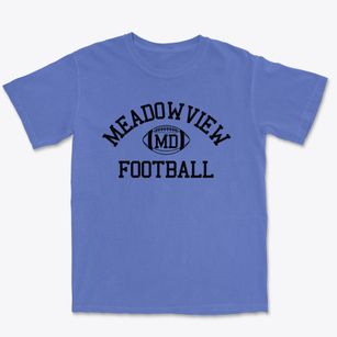 Meadowview Maryland Football Premium Heavyweight T-shirt
