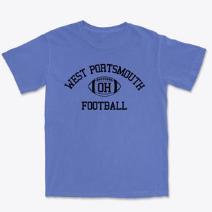 West Portsmouth Ohio Football Premium Heavyweight T-shirt