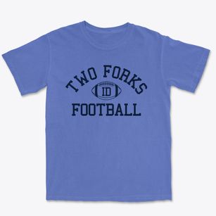 Two Forks Idaho Football Premium Heavyweight T-shirt