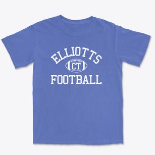 Elliotts Connecticut Football Premium Heavyweight T-shirt