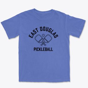 East Douglas Massachusetts Pickleball Premium Heavyweight T-shirt