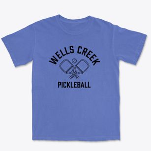 Wells Creek Texas Pickleball Premium Heavyweight T-shirt