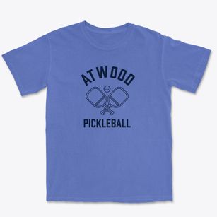 Atwood Kansas Pickleball Premium Heavyweight T-shirt