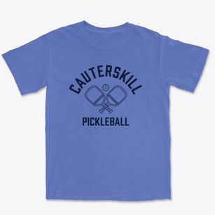 Cauterskill New York Pickleball Premium Heavyweight T-shirt