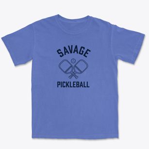 Savage North Carolina Pickleball Premium Heavyweight T-shirt