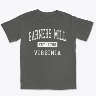 Garners Mill Virginia Classic Established Premium Heavyweight T-shirt
