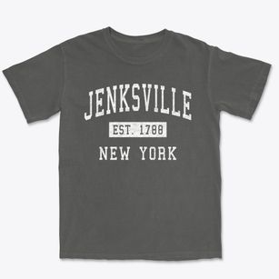 Jenksville New York Classic Established Premium Heavyweight T-shirt