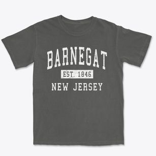 Barnegat New Jersey Classic Established Premium Heavyweight T-shirt