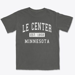 Le Center Minnesota Classic Established Premium Heavyweight T-shirt