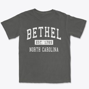 Bethel North Carolina Classic Established Premium Heavyweight T-shirt