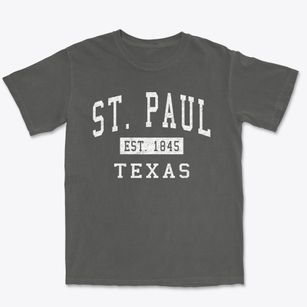 St. Paul Texas Classic Established Premium Heavyweight T-shirt