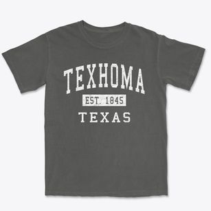 Texhoma Texas Classic Established Premium Heavyweight T-shirt