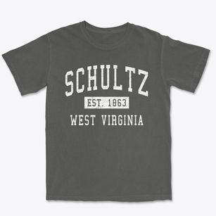 Schultz West Virginia Classic Established Premium Heavyweight T-shirt