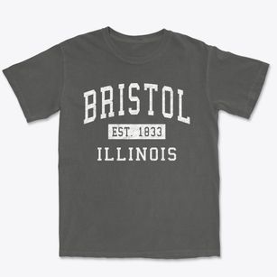 Bristol Illinois Classic Established Premium Heavyweight T-shirt