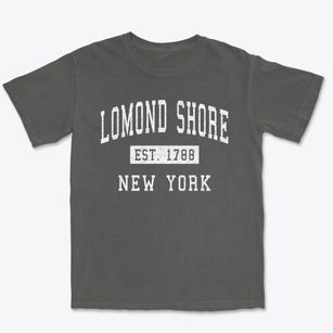 Lomond Shore New York Classic Established Premium Heavyweight T-shirt