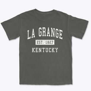 La Grange Kentucky Classic Established Premium Heavyweight T-shirt