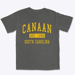 Canaan South Carolina Classic Established Premium Heavyweight T-shirt