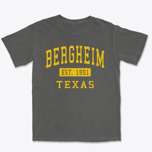 Bergheim Texas Classic Established Premium Heavyweight T-shirt