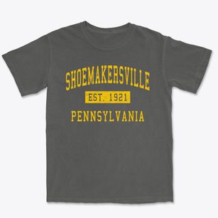 Shoemakersville Pennsylvania Classic Established Premium Heavyweight T-shirt