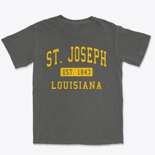 St. Joseph Louisiana Classic Established Premium Heavyweight T-shirt