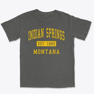 Indian Springs Montana Classic Established Premium Heavyweight T-shirt