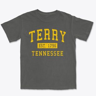 Terry Tennessee Classic Established Premium Heavyweight T-shirt
