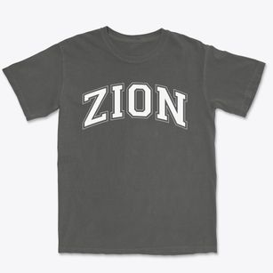 Zion Academy Varsity Arch Premium Heavyweight T-shirt