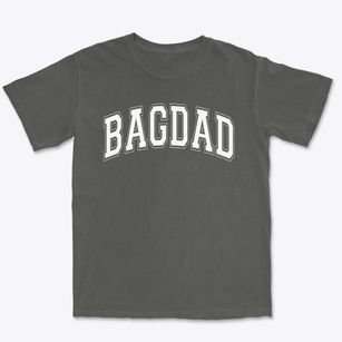 Bagdad Elementary School Varsity Arch Premium Heavyweight T-shirt