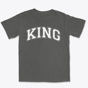 King Elementary School Varsity Arch Premium Heavyweight T-shirt