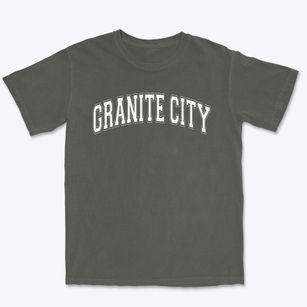 Granite City Baptist Academy Varsity Arch Premium Heavyweight T-shirt