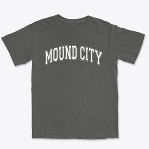 Mound City High School Varsity Arch Premium Heavyweight T-shirt