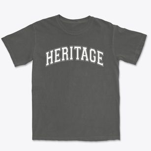 Heritage Middle School Varsity Arch Premium Heavyweight T-shirt