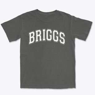 Briggs High School Varsity Arch Premium Heavyweight T-shirt
