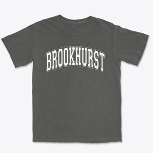 Brookhurst Elementary School Varsity Arch Premium Heavyweight T-shirt