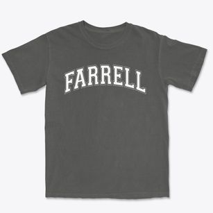 Farrell Elementary School Varsity Arch Premium Heavyweight T-shirt