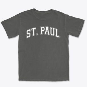 Saint Paul School Varsity Arch Premium Heavyweight T-shirt