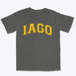Iago Junior High School Varsity Arch Premium Heavyweight T-shirt