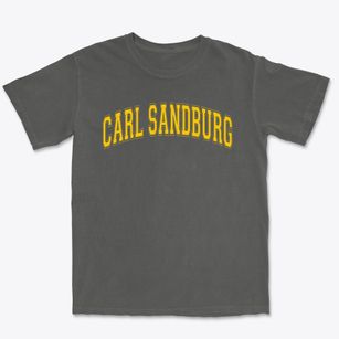 Carl Sandburg Elementary School Varsity Arch Premium Heavyweight T-shirt
