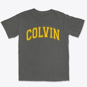 Colvin Elementary School Varsity Arch Premium Heavyweight T-shirt