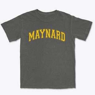 Maynard Education Center Varsity Arch Premium Heavyweight T-shirt