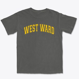 West Ward Elementary School Varsity Arch Premium Heavyweight T-shirt
