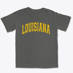 Louisiana High School Varsity Arch Premium Heavyweight T-shirt