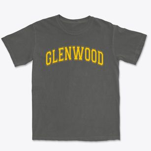 Glenwood Elementary School Varsity Arch Premium Heavyweight T-shirt