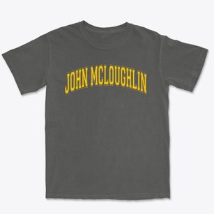 John Mcloughlin Elementary School Varsity Arch Premium Heavyweight T-shirt