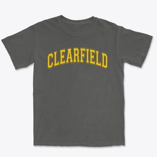 Clearfield Elementary School Varsity Arch Premium Heavyweight T-shirt