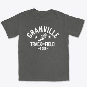 Granville Elementary School Track and Field Premium Heavyweight T-shirt