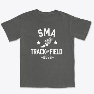 Sarasota Military Academy Track and Field Premium Heavyweight T-shirt